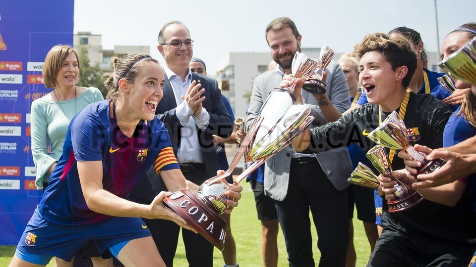Đội nữ Barcelona vô địch Copa Catalunya