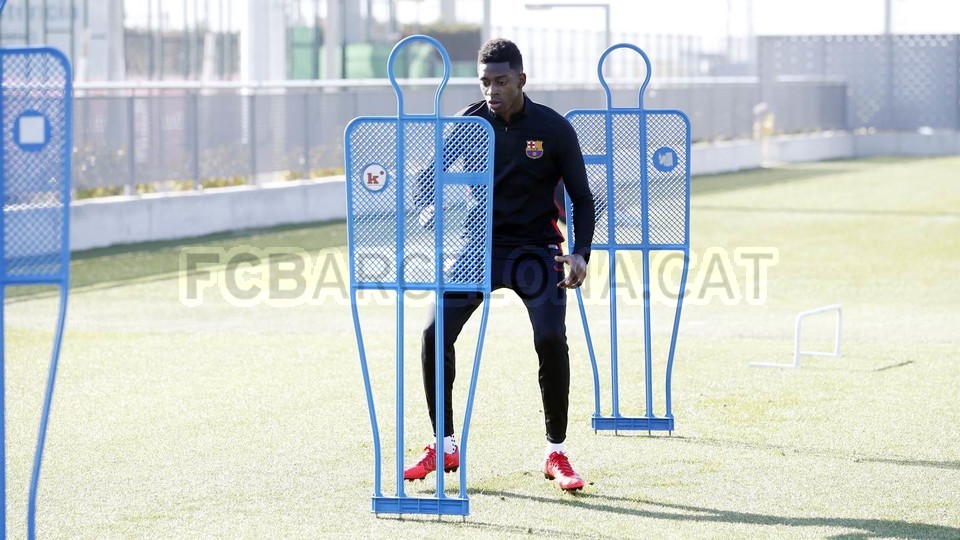 dembele tập luyện - Bóng Đá