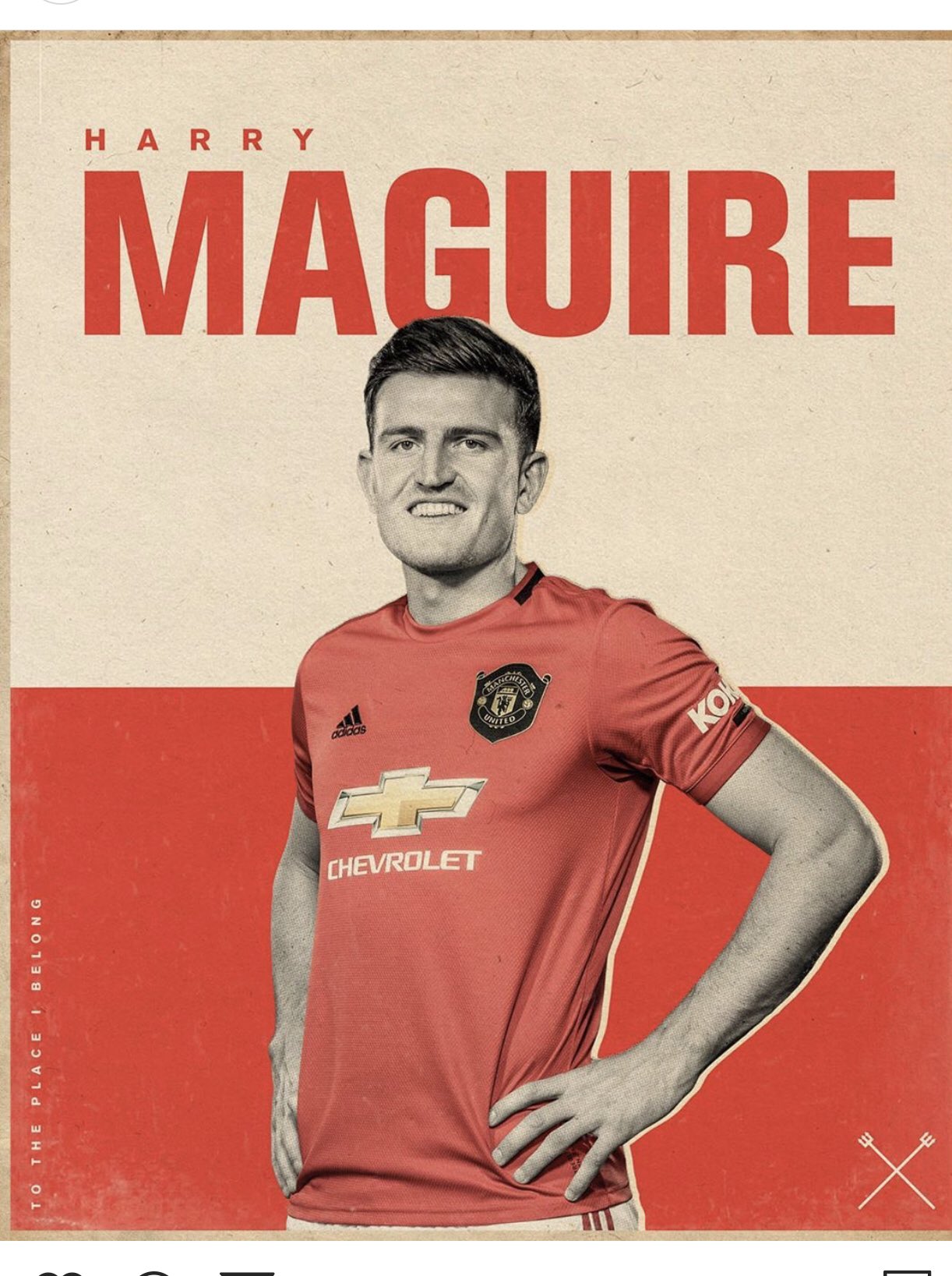 Ảnh Maguire ký hợp đồng, mặc áo M.U - Bóng Đá