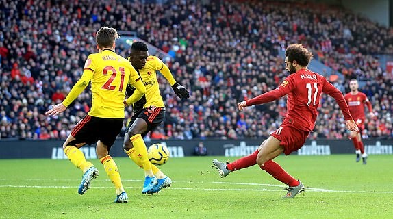 TRỰC TIẾP Liverpool 1-0 Watford: Mohamed Salah mở điểm (Hết H1) - Bóng Đá