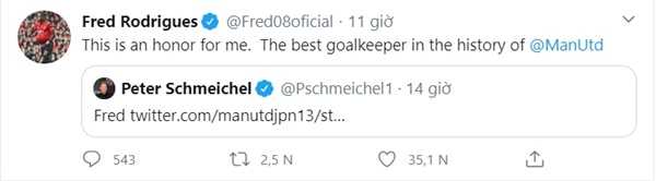 Peter Schmeichel - Fred xuất sắc nhất Man Utd - Bóng Đá