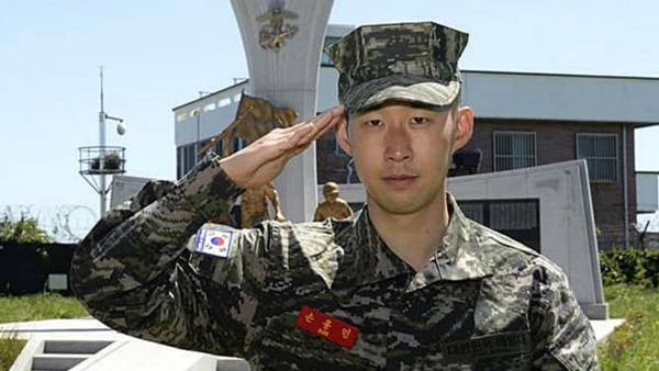 Son Heung-min hoàn thành nghĩa vụ quân sự - Bóng Đá