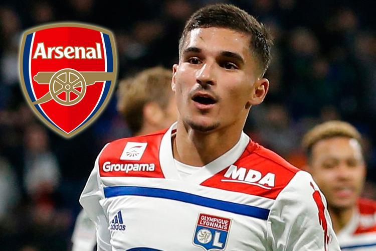 Houssem Aouar sẵn sàng gia nhập Arsenal - Bóng Đá