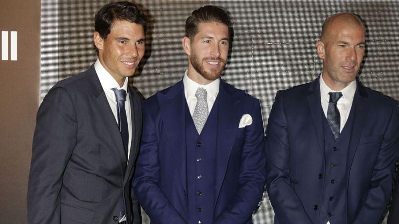 Sergio Ramos chúc mừng Nadal - Bóng Đá