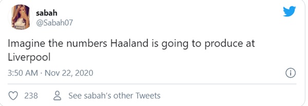 Fan Liverpool ủng hộ mua Haaland - Bóng Đá