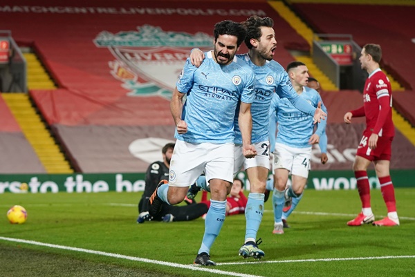  TRỰC TIẾP Liverpool 0-1 Man City: Gundogan chuộc lỗi (H2) - Bóng Đá