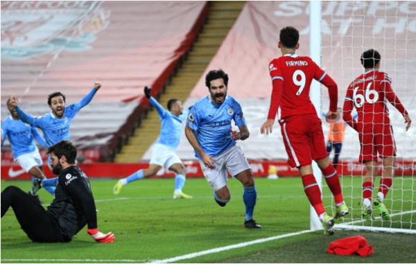 Gundogan lập cú đúp.