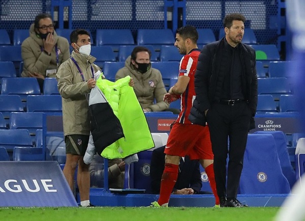 Simeone addresses Suarez anger after substitution as barren Champions League away run continues - Bóng Đá