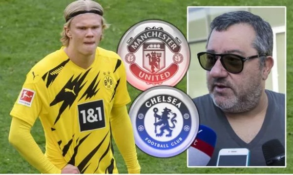 Man Utd and Chelsea face £289m payout to sign Erling Haaland as Mino Raiola demands emerge - Bóng Đá