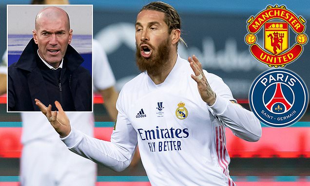 Ramos đang nằm trong tầm ngắm của M.U và PSG.