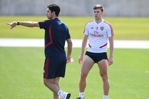 Tierney cảm ơn Arteta.