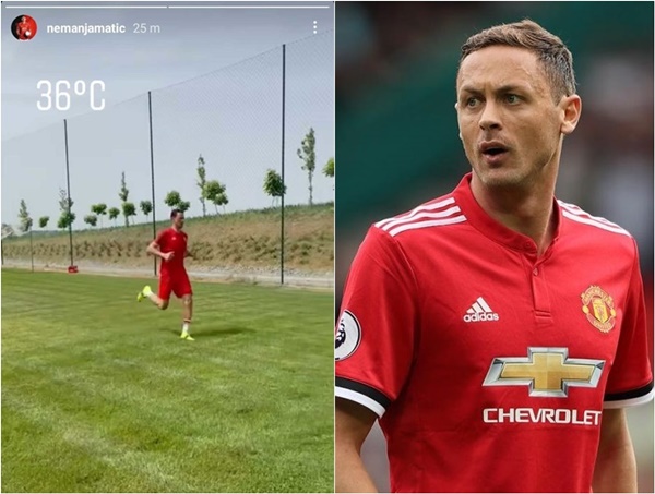 Nemanja Matic training to return to Manchester United in top shape - Bóng Đá