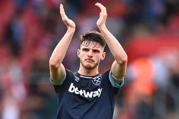 Declan Rice là mục tiêu mà M.U khao khát.