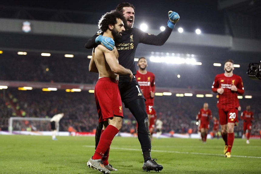 Alisson admits others are deserving of Ballon d'Or when asked about Mo Salah's chances - Bóng Đá