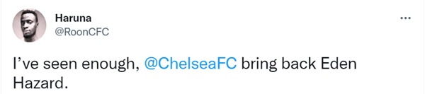 CĐV Chelsea muốn Hazard trở lại - Bóng Đá
