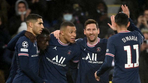 PSG là thế lực đáng sợ ở nhóm 2.