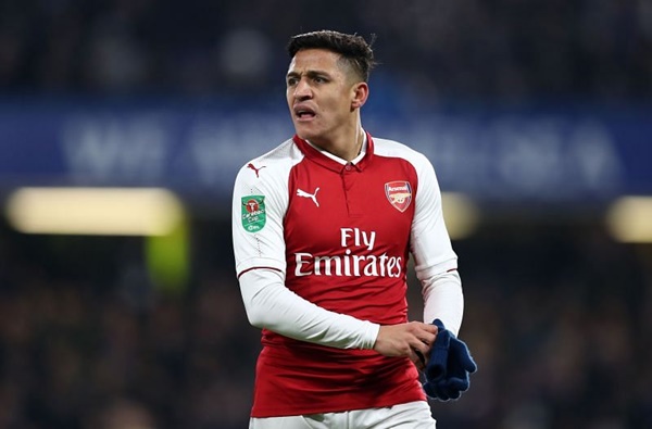 Sanchez sa sút trong quãng thời gian cuối cùng khoác áo Arsenal.