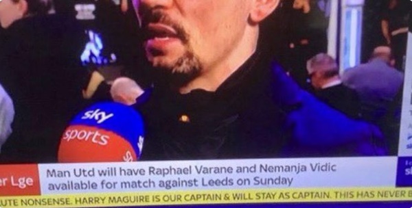 'I'd take him over Maguire': Man United fans react to Sky Sports mistakenly announces Vidic available for Leeds game - Bóng Đá