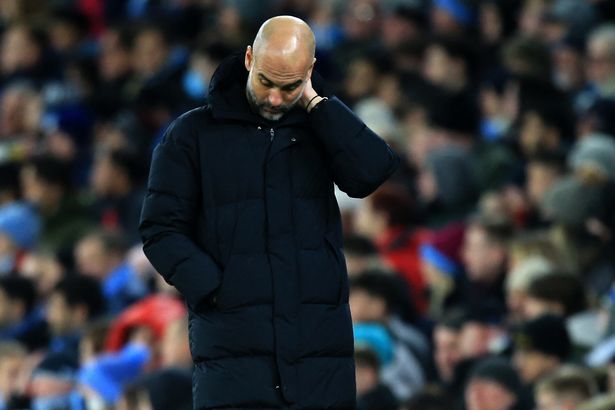 Đoàn quân của Pep Guardiola gục ngã trước Spurs.