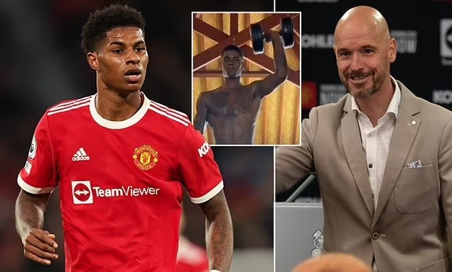 Marcus Rashford set to stay at Manchester United after speaking to Daley Blind about Erik ten Hag - Bóng Đá