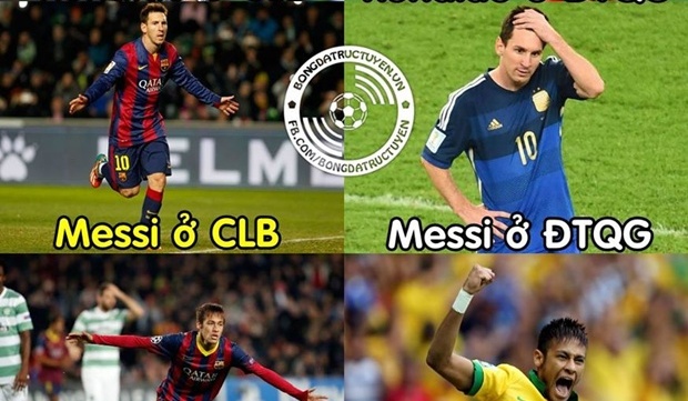 Ảnh chế: Ronaldo và Messi chỉ đáng 