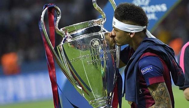Neymar đã vô địch Champions League đầu tiên trong sự nghiệp. Ảnh: Internet.