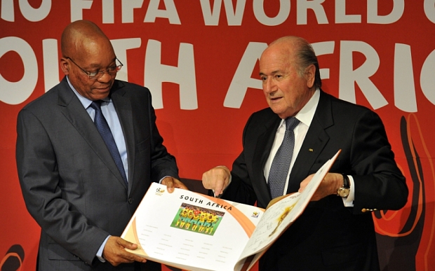 Nam Phi đã gian lận để giành quyền đăng cai World Cup 2010? Ảnh: Internet.