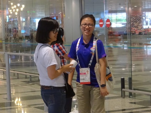 Cô thủ lĩnh tình nguyện viên đặc biệt ở SEA Games 28