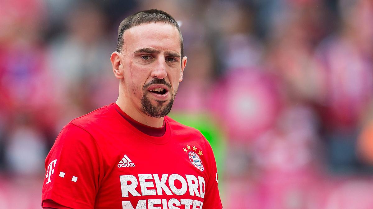 Chấn thương đe doạ tương lai của Franck Ribery. Ảnh: Internet.