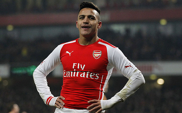 Sanchez đã là ngôi sao của Arsenal. Ảnh internet.