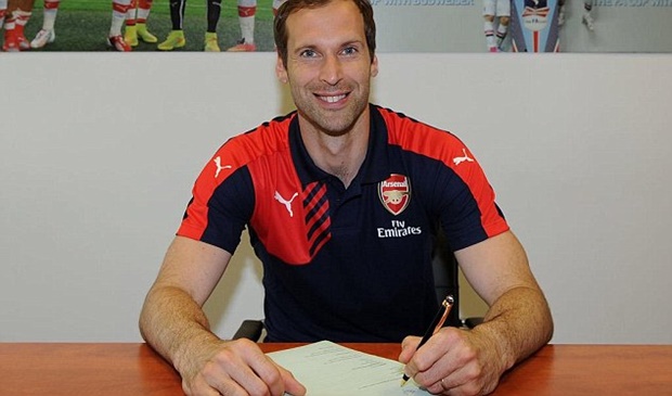 Cech đã là người của Arsenal. Ảnh internet.
