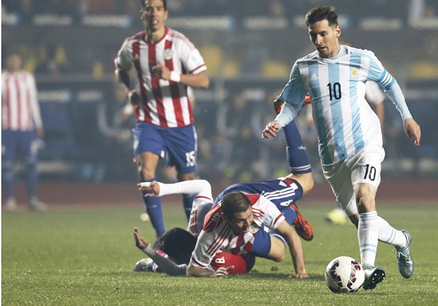 Messi là đầu tàu của Argentina. Ảnh internet.