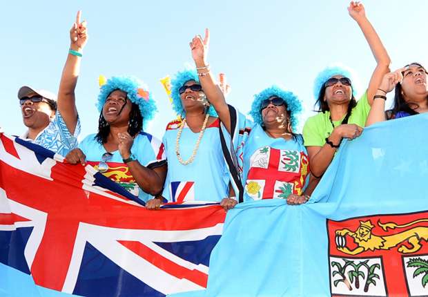 Các CĐV Fiji đã được chứng kiến một trận thắng không tưởng. Ảnh: internet.