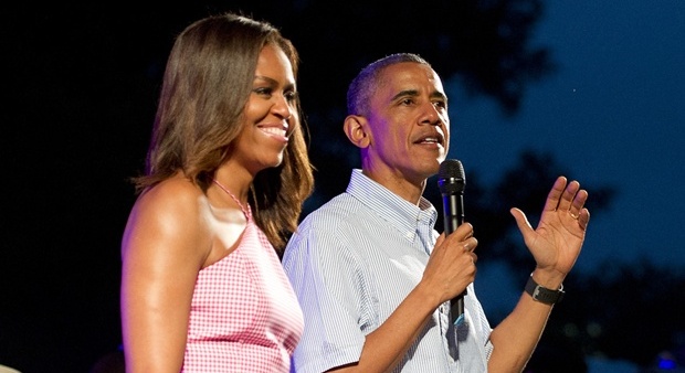 Tổng thống Barack Obama và đệ nhất phu nhân Michelle Obama. Ảnh: Internet.