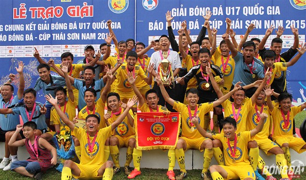 U17 PVF bảo vệ thành công ngôi vô địch U17 QG – Cúp Thái Sơn Nam
