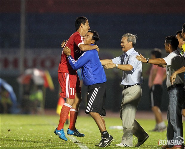 B.Bình Dương không còn chiếm được ngôi vị số một ở V-League khi ông Hải 