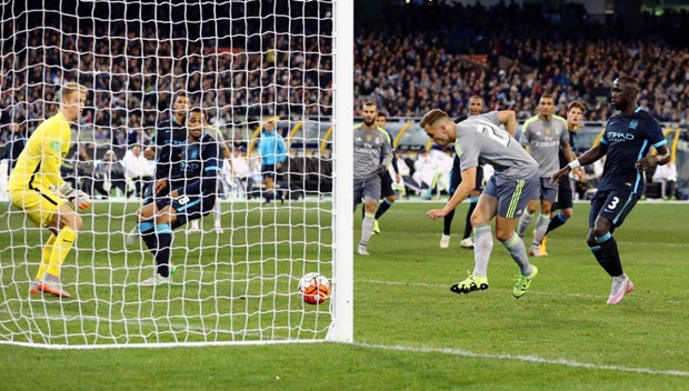 Man City đã thảm bại trước Real Madrid. Ảnh: Internet.
