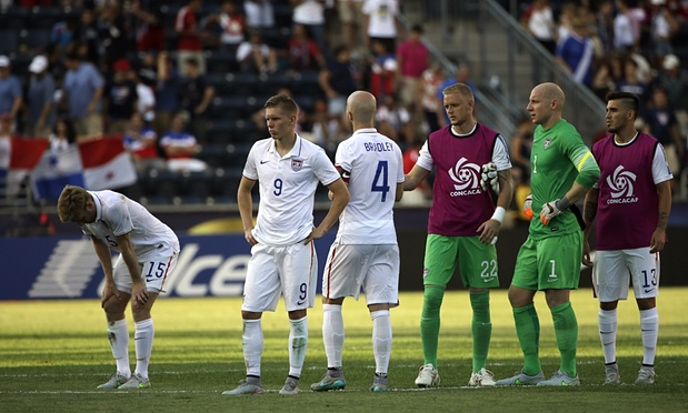 Đội tuyển Mỹ thất bại ở trận tranh hạng ba Cúp Vàng CONCACAF