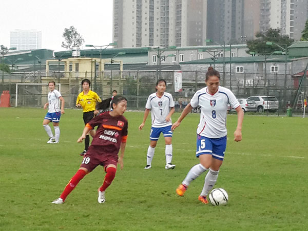 Đấu tập: Đội tuyển nữ Việt Nam thắng nhọc tuyển nữ Đài Loan