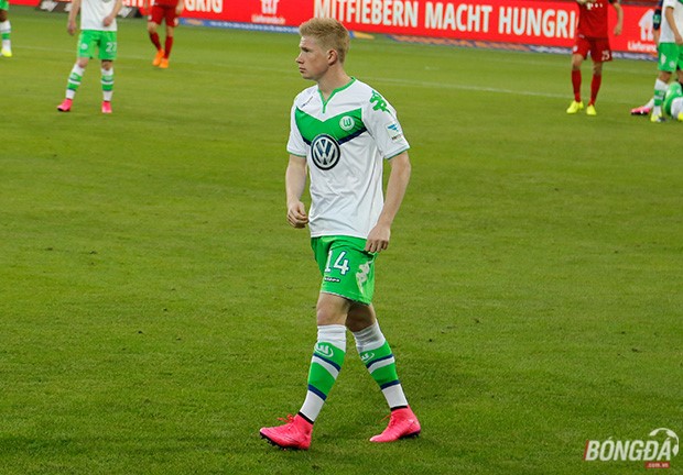 De Bruyne sẽ ở lại Wolfsburg. Ảnh Hà Bạch (từ Wolfsburg).