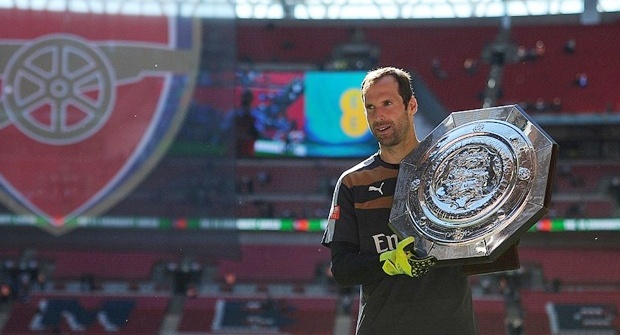 Cech đem lại cho Arsenal sự chắc chắn nơi hàng phòng ngự. Ảnh: Internet.