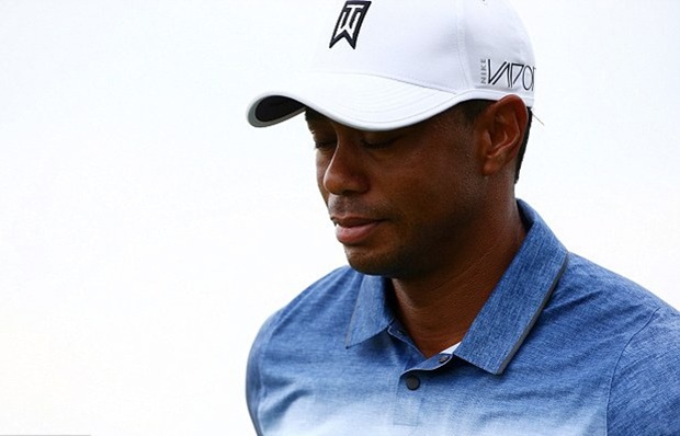 Tiger Woods có nguy cơ bị loại sớm tại PGA Championship