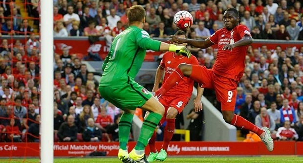 Liverpool giành chiến thắng khá nhọc nhằn trước Bournermouth nhờ bàn thắng duy nhất của tân binh Benteke. Ảnh: Internet.