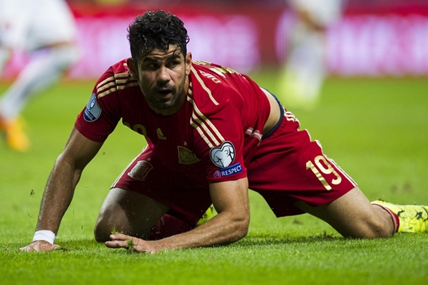 Diego Costa đang gặp khó khăn trong việc tìm bàn thắng. Ảnh: Internet.
