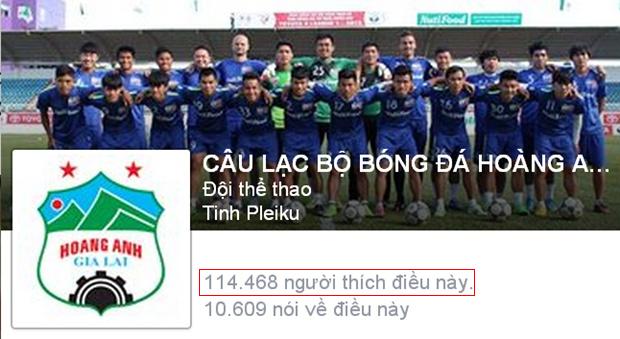 Persib dẫn đầu Đông Nam Á về lượng fan trên facebook. Ảnh chụp màn hình.