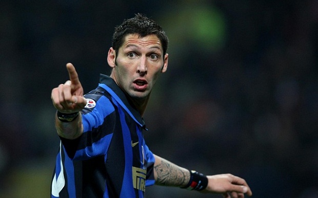 Marco Materazzi trong màu áo Inter Milan. Ảnh: Internet.