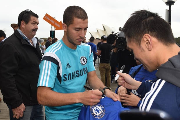 Eden Hazard trong màu áo Chelsea. Ảnh: Internet.