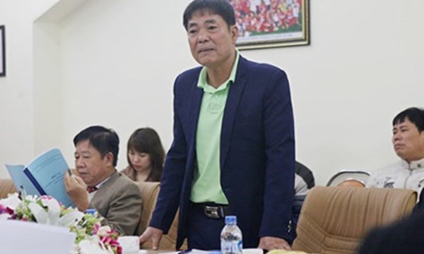 Ông Trần Mạnh Hùng chỉ ra những bất hợp lý và bất cập trong điều hành của VPF và VFF. Ảnh: Internet.