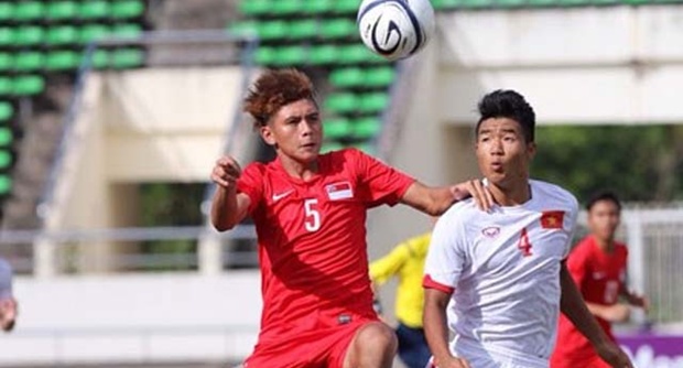 U19 Việt Nam từng vượt qua U19 Myanmar ở vòng bảng giải U19 Đông Nam Á 2015. Ảnh: I.T