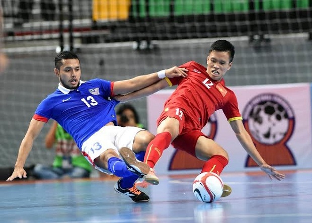 Việt Nam thua ngược Malaysia và mất HCĐ Giải AFF Futsal. Ảnh: Internet.